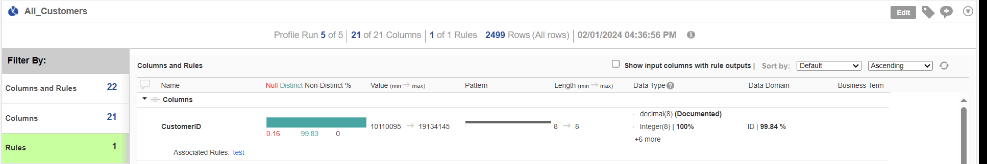 HOW TO: Monitor the progress of any IDQ rule triggered from the Axon.