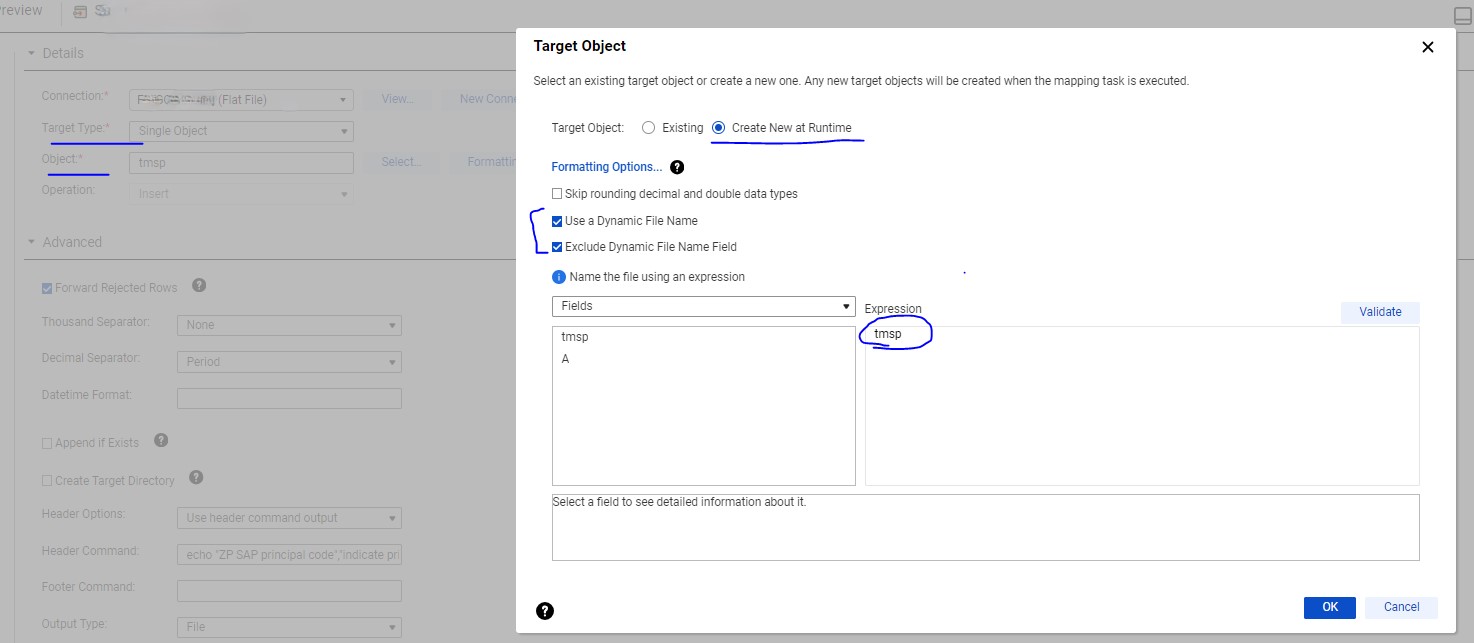 HOW TO: Create target files with file name (containing date) generated ...