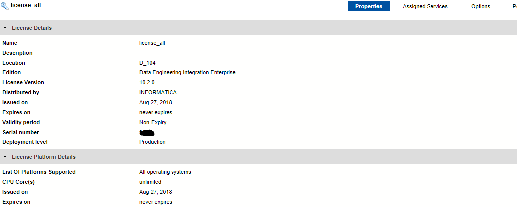 Frequently Asked Questions (FAQs) on Informatica PowerCenter license