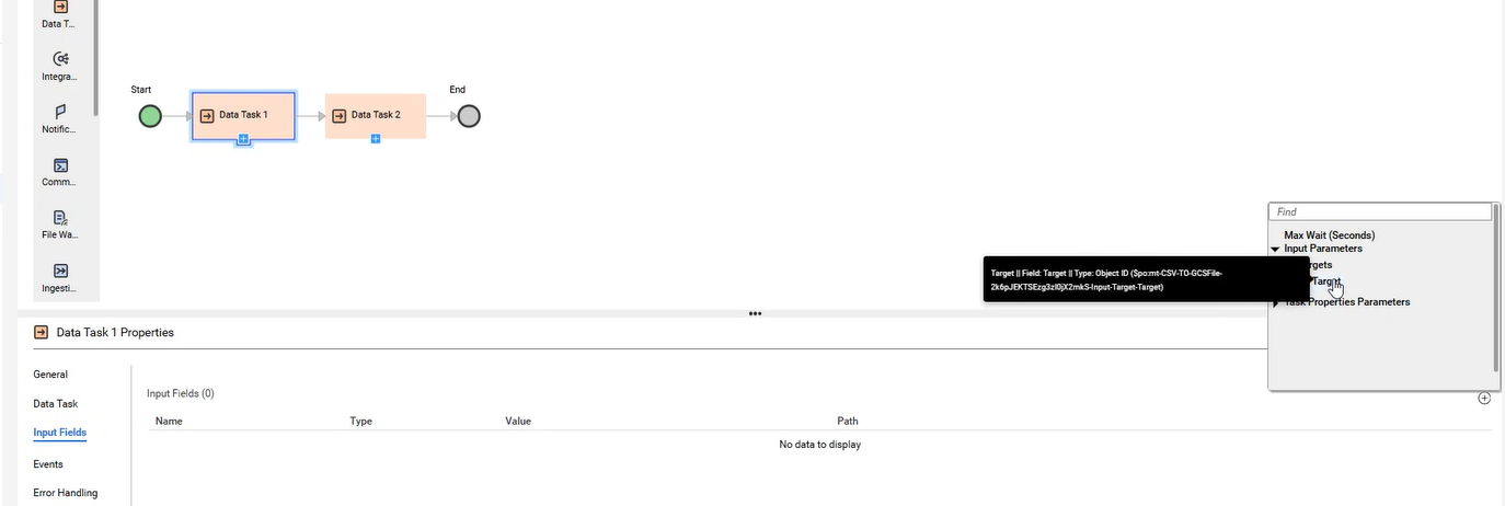 HOW TO: Send a file name through parameter and use it in taskflow in ...