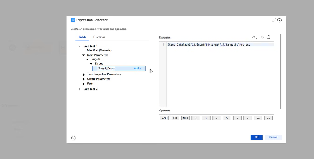 HOW TO: Send a file name through parameter and use it in taskflow in ...