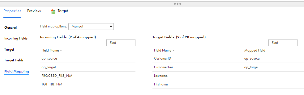 Configure a Dynamic mapping with changing source file in CDI