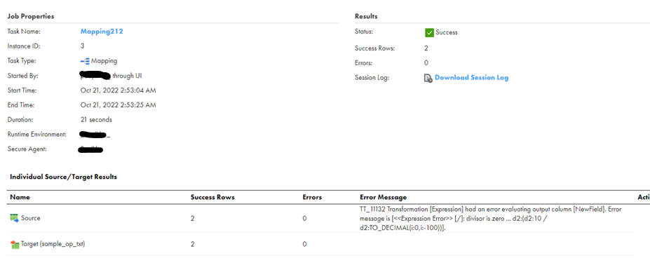 Default Value Property in Expression Output fields
